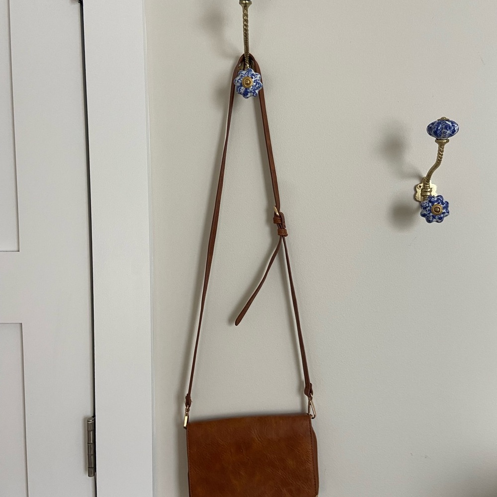 Urban Expressions Tan Crossbody Bag